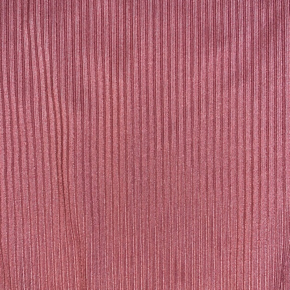 Stradivarius Rose Pink Ribbed V-scoop bodysuit - Picture 8 of 8